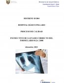 Hospital Básico Pillaro. Proceso de calidad