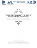 Impacto de la tecnología de la información en la logiistica