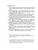 Taller Regla de tres