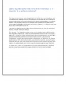 Aplicación de las matemáticas discretas en el desarrollo profesional de un ingeniero en sistemas de software