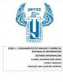 Fundamentos de análisis y diseño de sistemas