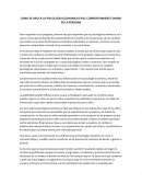 Como se aplica la psicologia economica en el comportamiento diario de la persona