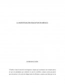 Investigación Educativa en México