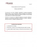 Formulación de proyectos