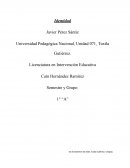 Argumenta sobre el concepto de identidad desde la vía de la singularidad y autenticidad