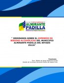 Ordenanza sobre el expendio de bebidas alcohólicas del municipio Almirante Padilla del Estado Zulia