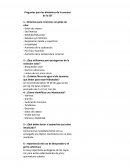 Preguntas para las dinámicas de la semana de la SST