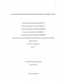 Factores que inciden en la rotación de personal de la empresa de Transporte Trucks