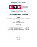Crecimiento de la empresa