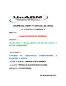 Derechos y obligaciones de los patrones y los trabajadores