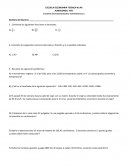 Evaluación diagnóstica 1º secundaria matemáticas s/r