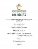 Software analisis y diseño.Casos de estudios