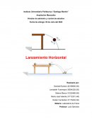 Trabajo de fisica caida horizontal