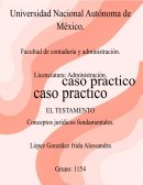 Caso práctico El testamento