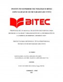 Propuesta de un manual de gestión documental para mejorar la calidad y organización de la información en la empresa Rodimport, Chimbote 2023