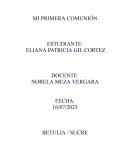Mi primera Comunión