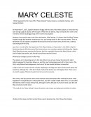 Mary Celeste
