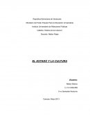 El estado y la cultura