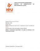 Actividad de aprendizaje 1, El papel el marketing en las instituciones de salud