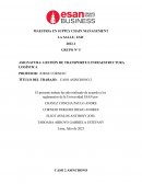 Gestión de transporte e infraestructura logística