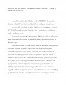 Análisis del contexto socioeducativo de la escuela