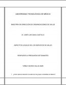 Aspectos legales de los servicios de salud