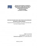 Propuesta de Proyecto de Investigación, como requisito parcial para optar por el título de Ingeniero Petrolero