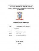 Elaboración de bombones