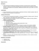 Uso del calendario Nivel inicial