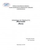 Tipos de demanda de un producto