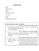 Campo de experiencia: lengua y literatura