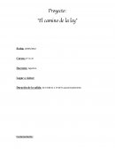 Proyecto "El camino de la ley"