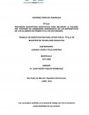 Recursos educativos didácticos para mejorar la calidad del proceso de enseñanza aprendizaje de las matemáticas en los alumnos de primer ciclo de secundaria
