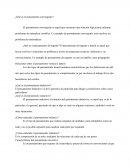 ¿Qué es el pensamiento convergente?