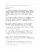 Epistemologia e Investigación en la Educacion Fisica