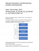 Tenti fanfani educacion y transformaciones sociales contemporáneas