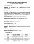 Plan analítico del I taller de mediación aplicable al servicio policial comunitario