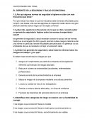 El gerente de la seguridad y salud ocupacional