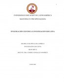 Investigación científica e investigación educativa