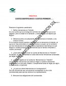 Costos identificados y costos promedio