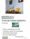 El plan de financiamiento Glow me clinica SPA