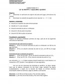 Laboratorio ley de reparto y equilibrio quimico