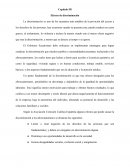 Efectos de discriminación