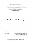 4to año Economía M1 The Coca – Cola Company