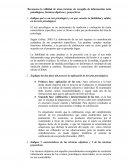 Técnicas de recogida de información