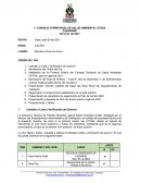 Acta 01 de 2021: Primer consejo territorial de salud ambiental