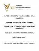 Filosofía y antropología de la educación