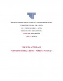 Impuesto sobre la renta – persona natural