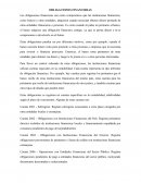 Obligaciones Financieras