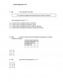 Prueba de diagnostico 7mo